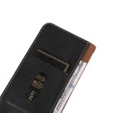 Peněženkové kožené pouzdro KHAZNEH Nappa na Motorola Moto G04/ G24 - Černá