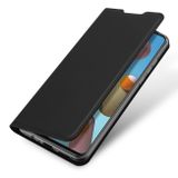 Peňeženkové kožené pouzdro na Samsung Galaxy A21s - Černý