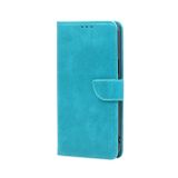 Peněženkové kožené pouzdro Calf Texture Buckle na Huawei Nova 11 – Modrá