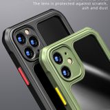 Gumový kryt pro iPhone SE (2020) - Zelený
