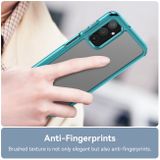 Pryžový kryt Colorful Series pro Samsung Galaxy A25 5G – Transparentní Modrá
