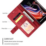 Peněženkové Kožené pouzdro SKEEN FEEL pro Samsung Galaxy Note 9- Červená