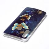 Luminous TPU Soft Protective Case (Motýli) Pro Samsung Galaxy A20s
