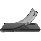 Gumový kryt IMAK  na Samsung Galaxy A71 5G - Průsvitný černý