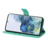 Peňeženkové kožené pouzdro na Samsung Galaxy A31 - Zelený