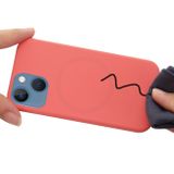 Pryžový kryt Shockrpoof na iPhone 15 - Růžovo oranžová
