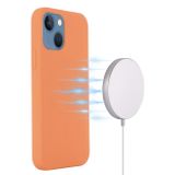 Pryžový kryt Shockrpoof na iPhone 15 - Zlato oranžová