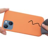Pryžový kryt Shockrpoof na iPhone 15 - Zlato oranžová