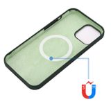 Pryžový kryt Shockrpoof na iPhone 15 - Tmavě zelená