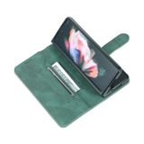 Peněženkové kožené pouzdro AZNS Dream pro Samsung Galaxy Z Fold5 - Zelená