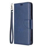 Peňaženkové kožené puzdro na Sony Xperia L4 - Lambskin blue