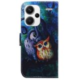 Peněženkové pouzdro na Xiaomi Redmi Note 13 Pro+ - Oil Painting Owl