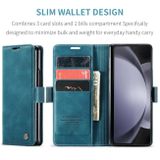 Multifunkční peněženkové pouzdro CaseMe Retro pro Samsung Galaxy Z Fold5 - Modrá