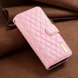 Peněženkové kožené pouzdro Diamond Samsung Galaxy Z Fold5 - Růžová