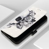 Peněženkové 3D pouzdro pro Samsung Galaxy A24/A25 5G - Skull