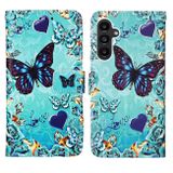 Peněženkové kožené pouzdro pro Samsung Galaxy A25 5G - Caring Butterfly