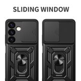 Kryt Magnetic Holder Armor pro Samsung Galaxy S24 Plus 5G - Černá