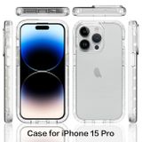 Oboustranný Pryžový kryt iPhone 15 Pro - Modrá