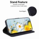 Peněženkové kožené pouzdro Lily pro Samsung Galaxy S24 Plus 5G - Černá