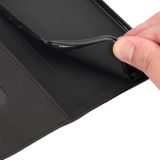 Peněženkové kožené pouzdro Splicing pro Samsung Galaxy A25 5G - Černá