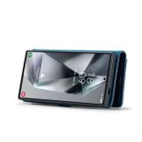 Multifunkční peněženkové pouzdro DG.MING Detachable pro Samsung Galaxy S24 Ultra 5G - Modrá