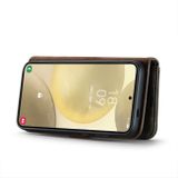 Multifunkční peněženkové pouzdro DG.MING Detachable pro Samsung Galaxy S24 Plus 5G - Šedá