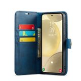 Multifunkční peněženkové pouzdro DG.MING Detachable pro Samsung Galaxy S24 Plus 5G - Modrá