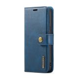Multifunkční peněženkové pouzdro DG.MING na iPhone 15 - Modrá