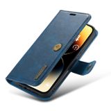 Multifunkční peněženkové pouzdro DG.MING pro iPhone 15 Pro - Modrá