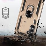 Kryt Magnetic Holder Armor pro Samsung Galaxy A25 5G – Zlatá