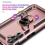 Kryt Magnetic Holder Armor pro Samsung Galaxy A25 5G – Růžově zlatá