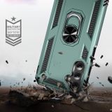 Kryt Magnetic Holder Armor pro Samsung Galaxy A25 5G – Tmavě zelená