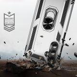 Kryt Magnetic Holder Armor pro Samsung Galaxy A25 5G – Stříbrná