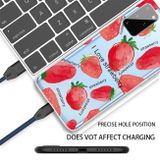Gumový kryt na Samsung Galaxy A31 - Love Strawberry