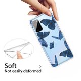 Gumový kryt na Samsung Galaxy A31 - Blue Butterfly