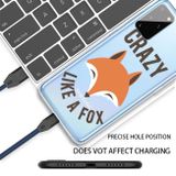 Gumový kryt na Samsung Galaxy A31 - Fox Head