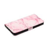 Peňeženkové kožené pouzdro na Samsung Galaxy A31 - Pink Marble