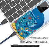 Gumový kryt na Samsung Galaxy Note 20 Ultra - Whale Seabed