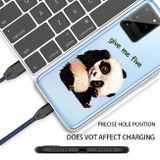 Gumový kryt na Samsung Galaxy Note 20 Ultra - Tilted Head Panda