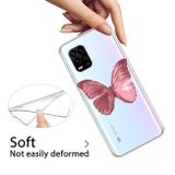 Gumový kryt na Xiaomi Mi 10 Lite - Růžový motýl