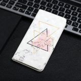 Peněženkové 3D pouzdro pro Samsung Galaxy A25 5G - Triangular Marble