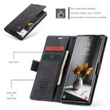 Multifunkční peněženkové pouzdro CaseMe Flip na Samsung Galaxy S24 Ultra 5G - Černá