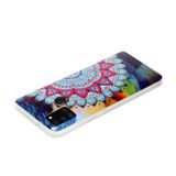 Gumový kryt na Samsung Galaxy A21s - Half-flower