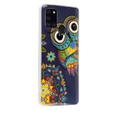 Gumový kryt na Samsung Galaxy A21s - Blue Owl