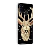 Gumový kryt na Samsung Galaxy A21s - Deer Head