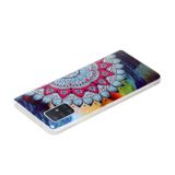 Gumový  kryt LUMINOUS na Samsung Galaxy A51 5G - Half-flower