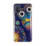 Gumený kryt LUMINOUS na Samsung Galaxy A51 5G - Blue Owl