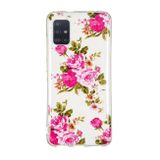 Gumený kryt LUMINOUS na Samsung Galaxy A51 5G - Rose Flower