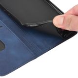 Peněženkové kožené pouzdro Skin Feel Splicing pro Samsung Galaxy A05s - Modrá