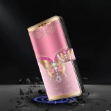 Peněženkové 3D pouzdro na Moto G54 5G / G54 5G Power Edition - Růžový Motýl